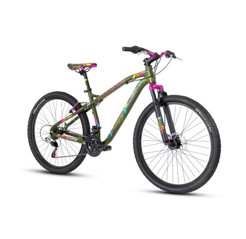 BICICLETA MERCURIO RANGER DIM R26 VERDE.