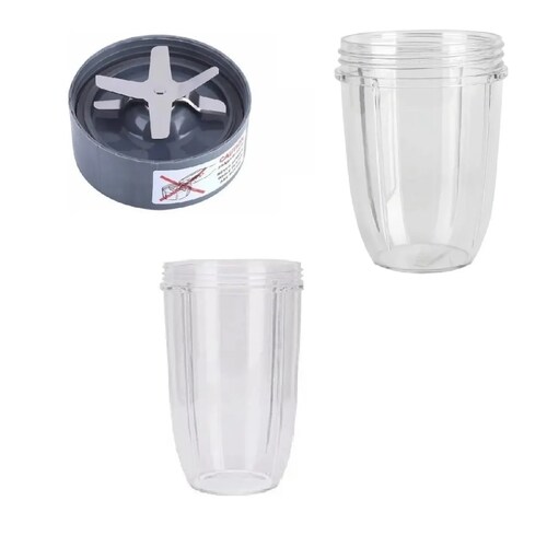 2 Vasos Para Nutribullet (18 Y 24 Oz) Con Cuchilla