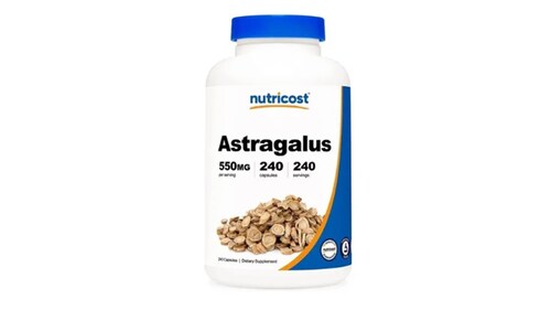 Astragalo Premium Astragalus 550mg 240 Capsulas Nutricost Original 