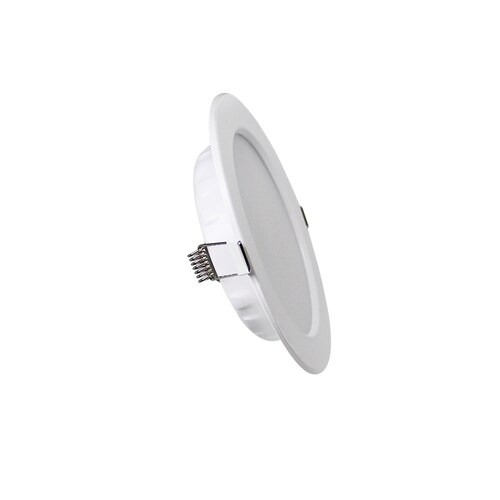 LAMPARA LED DE EMPOTRAR CON DRIVER INTEGRADO 12W LUZ CALIDA MARCA JWJ