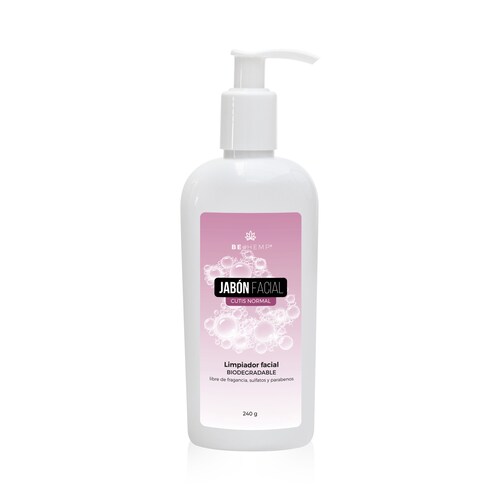 Jabón Facial Cutis Normal Biodegradable 250 g Beohemp