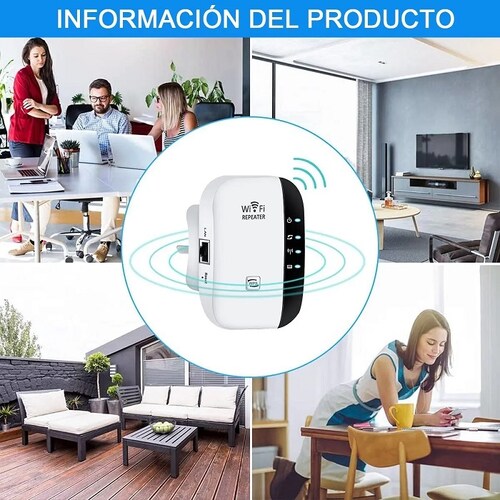 Amplificador Inalámbrico De Señal Wifi De 300 M