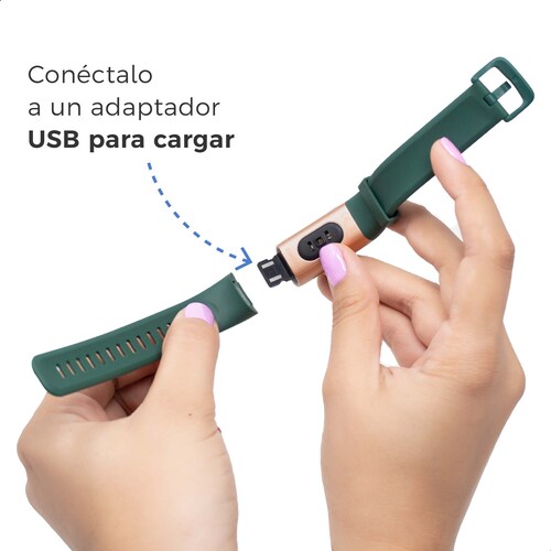 Smartband BINDEN ERA Fit Alexa integrado 14 deportes Ligera Rojo