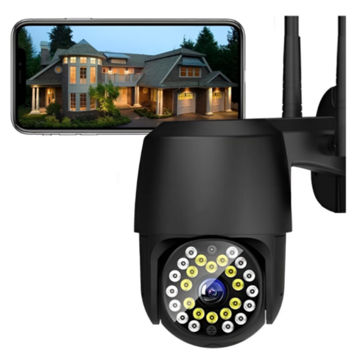 Cámara De Seguridad Wifi Exterior 1080p Con Led Iluminación