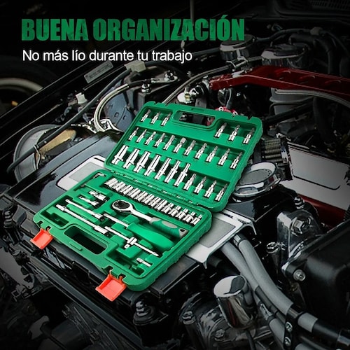 Juego De Herramientas Mecanicas Shawty Autocle 46pcs