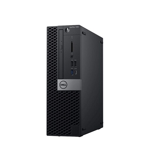 CPU Dell Optiplex 7060 SFF-Core i5, 8va generación- 8GB RAM- 256GB SSD- Windows 10 Pro- Equipo Clase A, Reacondicionado. .