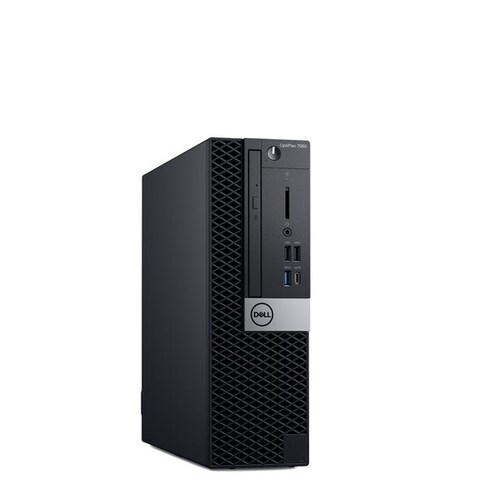 CPU Dell Optiplex 7060 SFF-Core i5, 8va generación- 8GB RAM- 256GB SSD- Windows 10 Pro- Equipo Clase A, Reacondicionado. .
