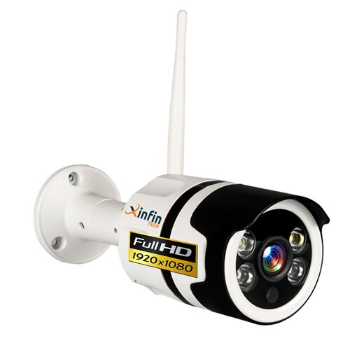 Cámara Seguridad IP Wifi Exterior Detección Fija FULL HD1080p