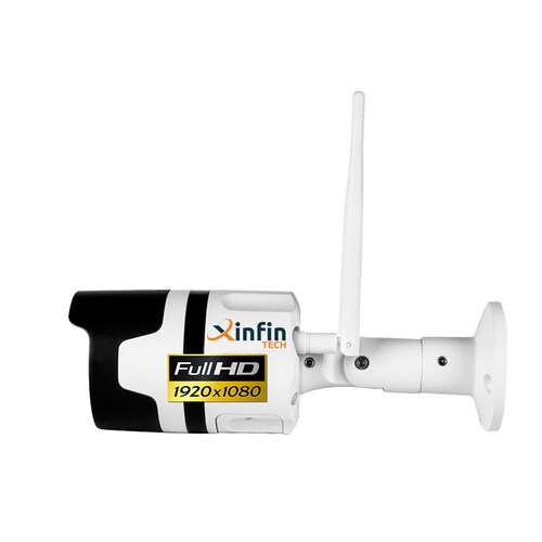 Cámara Seguridad IP Wifi Exterior Detección Fija FULL HD1080p