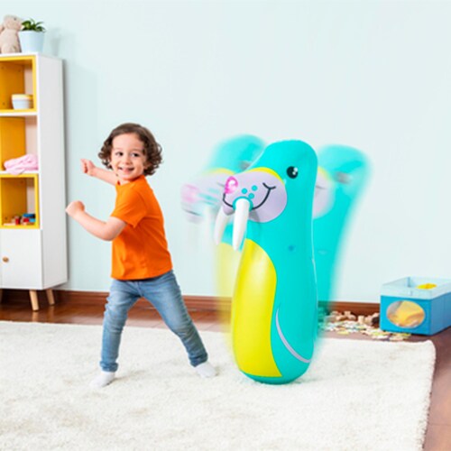 Bolsa De Boxeo Inflable Punching Bag Infantil De Morsa