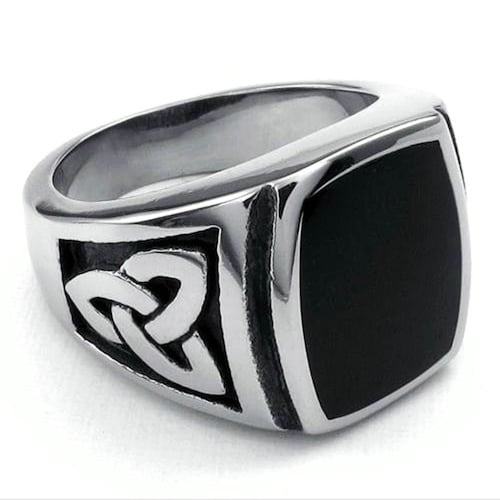 Anillo Hombre Acero Marca Manolo Modelo Versalles