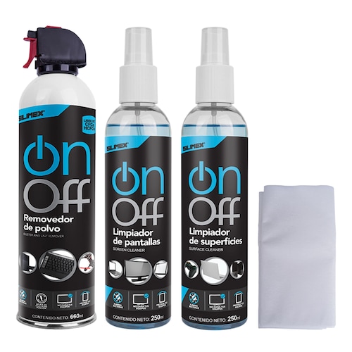 Kit para Limpieza, Silimex On Off Cleaner Kit, caja con 6 piezas.