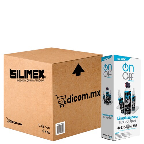 Kit para Limpieza, Silimex On Off Cleaner Kit, caja con 6 piezas.