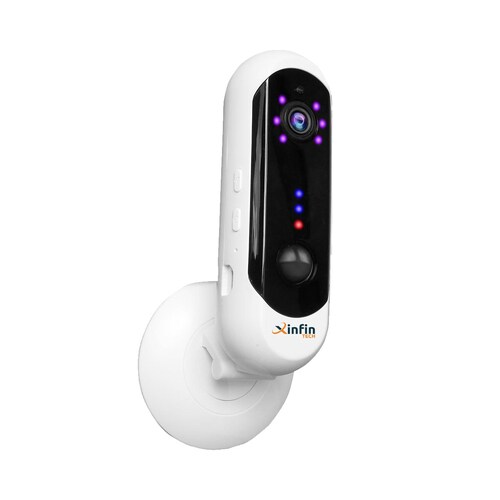 Cámara Wifi Ip Fhd Batería Recargable Vigilancia Altavoz Seguridad App