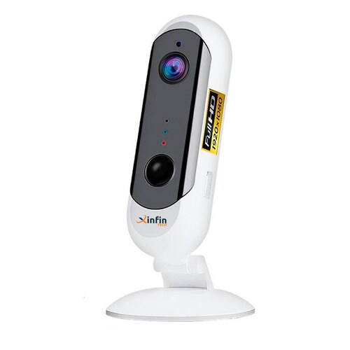 Cámara Wifi Ip Fhd Batería Recargable Vigilancia Altavoz Seguridad App