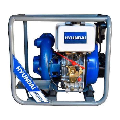BOMBA DE AGUA AGRICOLA DIESEL PROFESIONAL HYUNDAI 14 HP 4X4 ELÉCTRICO - HYWD4014EF