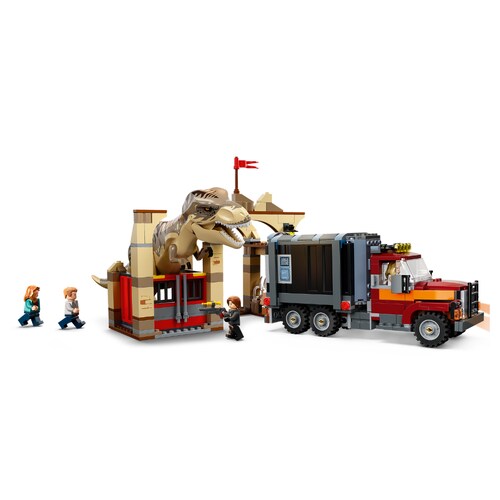 Lego 76948 Fuga de los Dinosaurios T. rex y Atrocirraptor