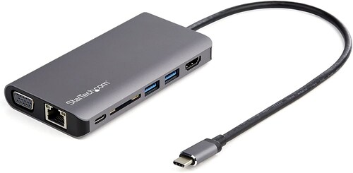 Docking Station DKT30CHVAUSP USB-C, 1x USB-C, 2x USB 3.0, 1x HDMI, 1x VGA, Gris