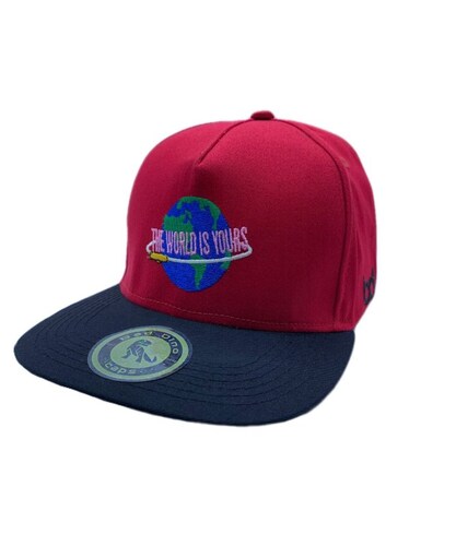 Gorra Premium Bad Dino The World Is Yours Snapback Original
