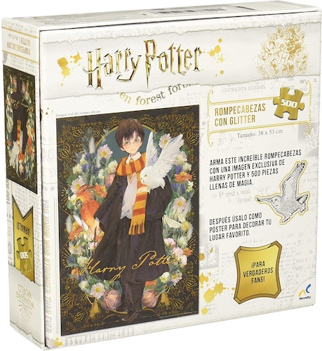 Rompecabezas Harry Potter Glitter 500 piezas 