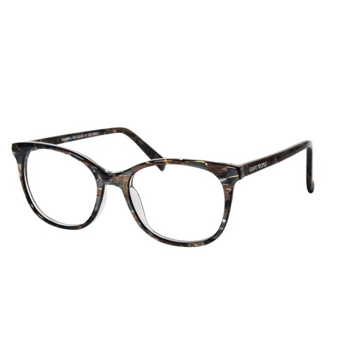Armazón lente oftálmico graduable para Dama material Acetato Efecto Marmoleado modelo Olive People 502