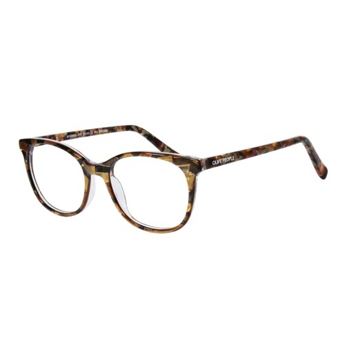 Armazón lente oftálmico graduable para Dama material Acetato Efecto Marmoleado modelo Olive People 502