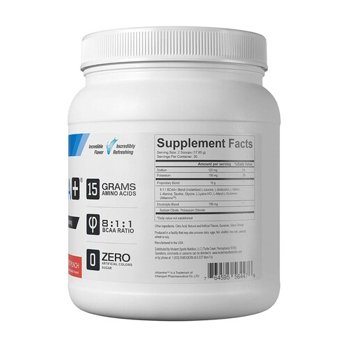 Aminoacidos Modern BCAA+ 535g 30 Serv. - Piña Fresa