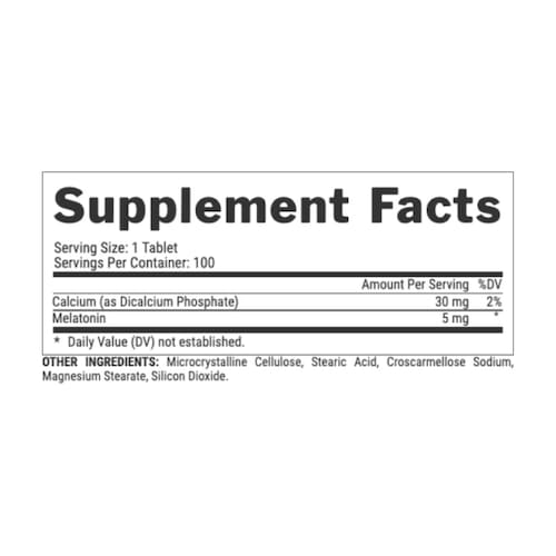 Melatonina Nutrex Melatonin 100 tabs