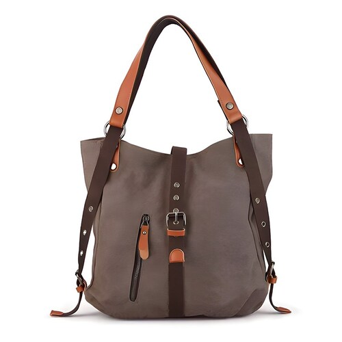 Bolso Para Mujer,grande De Lona Impermeable