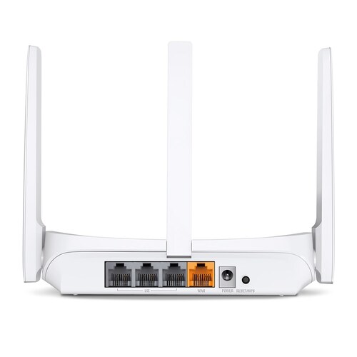 Router 300 Mbit/s 2,4 GHz Blanco 3 Antenas Externo Modem Inalambrico MW306R 4 Puertos RJ45