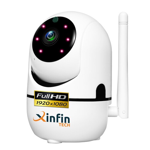CÁMARA IP ROBÓTICA WIFI RASTREO DE MOVIMIENTO PARA INTERIOR FULL HD 1080P