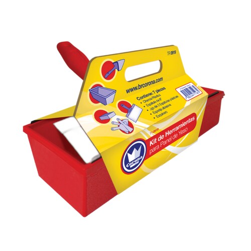 Kit Reparador De Tablaroca 7 Piezas Marca Corona TR0919