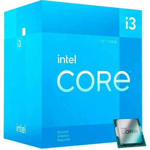 Procesador Intel Core i3-12100F, S-1700, 3.30GHz, Quad-Core 