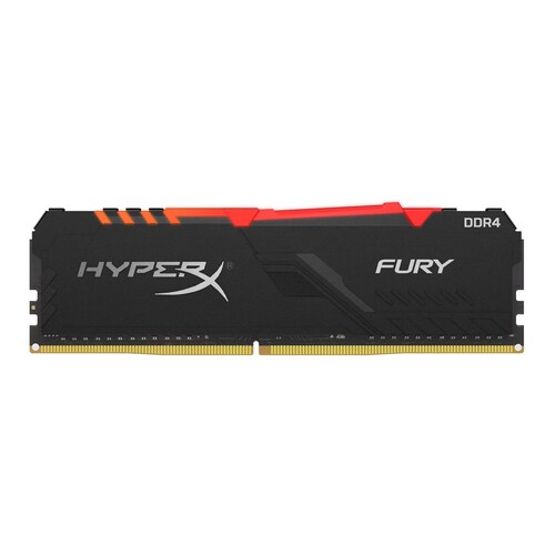 Memoria RAM Kingston FURY Beast Black RGB DDR4, 3200MHz, 8GB