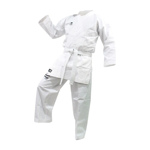 Karategui Uniforme Unisex Fire Sports Traje Karate Blanco Juvenil/Adulto