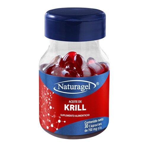 Aceite de Krill, 30 Capsulas, 700 mg c/u