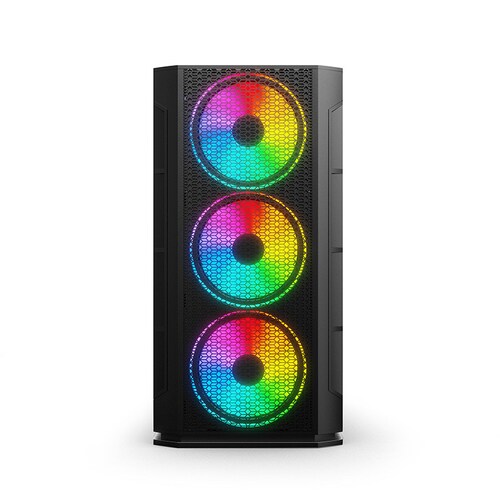 Gabinete Gamer Yeyian Haizen 2500 Itx/matx Negro Ych-041520