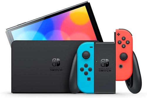 Consola Nintendo Switch OLED 64GB Neon