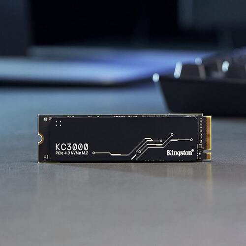 M.2 2280 SSD 1TB Kingston KC3000 NVMe PCIe 4.0 SKC3000S/1024G.