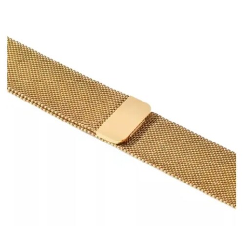 Correa para reloj de malla acero inoxidable de 42-44mm Color Dorado
