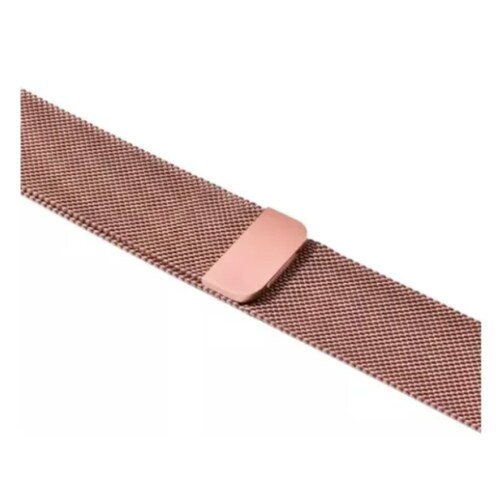 Correa para reloj de malla acero inoxidable de 42-44mm Color Rosa