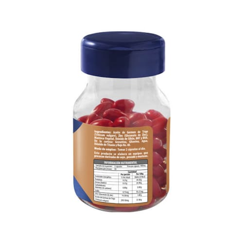 Zinc con Germen de Trigo, 100 Capsulas, 400 mg c/u, Naturagel