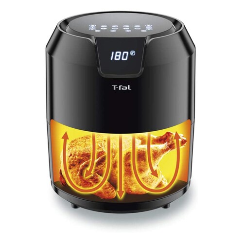 Freidora De Aire T-fal 4.2 Litros Digital Negra Grande