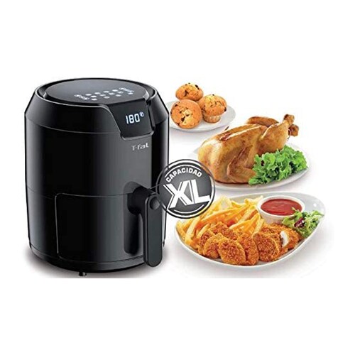 Freidora De Aire T-fal 4.2 Litros Digital Negra Grande