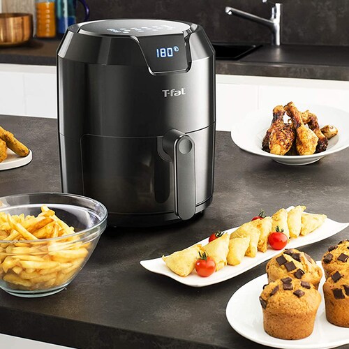 Freidora De Aire T-fal 4.2 Litros Digital Negra Grande