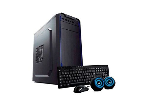 Pc Cpu Intel 8gb 1tb Dvd Wifi Bluetooth Bocinas +Kit USB