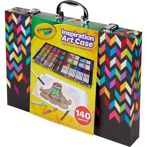 Crayola Arcoiris Artist's Briefcase 140 Pieces