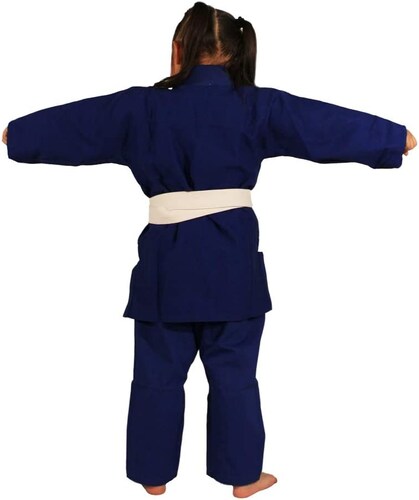 Kimono Judo Jiujitsu Niños 13 Oz 100% Algodón De 1,10 A 1,30