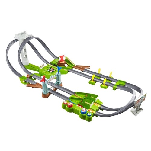 Pista Hot Wheels Mario Kart Circuito Largo Mattel