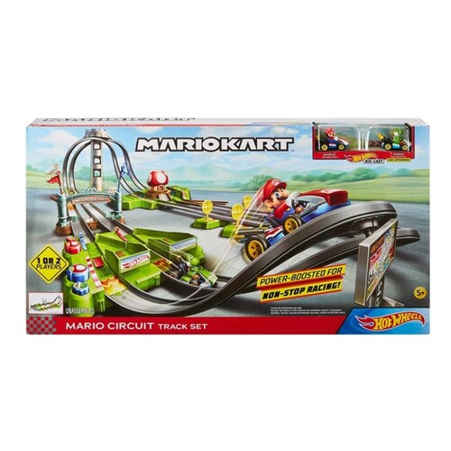 Pista Hot Wheels Mario Kart Circuito Largo Mattel